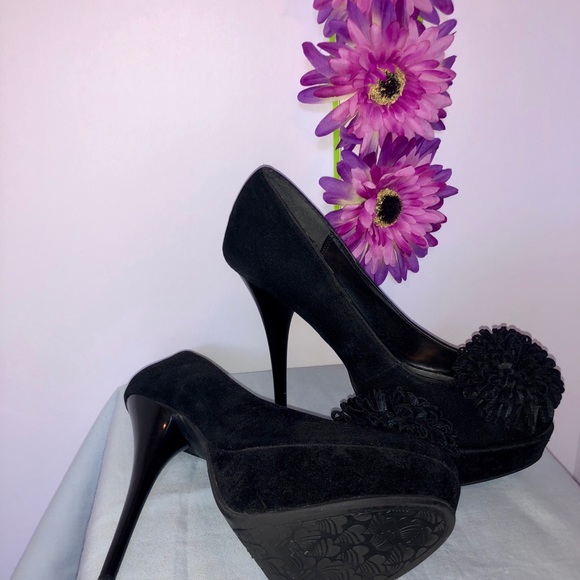 ROUGE HELIUM BLACK HEELS 👠 - Picture 3 of 6